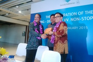 Garuda Buka Rute Denpasar-Beijing, Menpar Bidik 100 Ribu Wisman