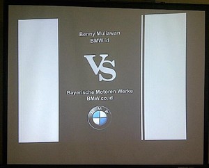 Rebutan Domain BMW.id di Mata Ahli Hukum