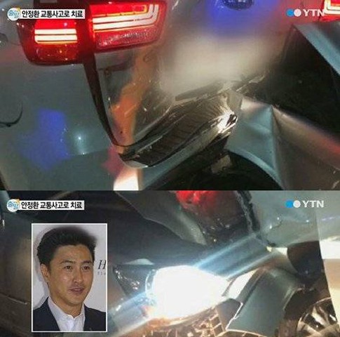 Ahn Jung Hwan Dad Where Are We Going? Kecelakaan Mobil