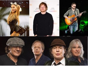 AC/DC Hingga Ariana Grande Akan Tampil di Panggung Grammy Awards 2015