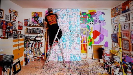 Bermukim di Swiss, Eddie Hara Pameran Bersama di Jakarta