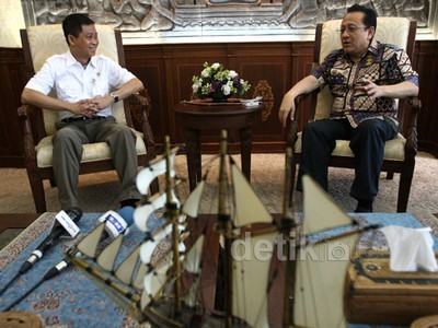 Menhub Bertemu Irman Gusman