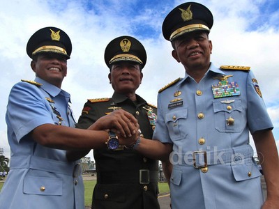Sertijab KSAU dari I Putu Dunia ke Agus Supriatna
