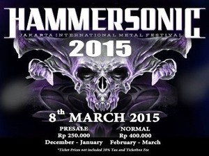 Hammersonic 2015 Digelar di Lapangan D Senayan