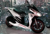Ini dia tampang Honda Vario 150 eSP yang telah memodifikasi.
