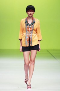 Oscar Lawalata I AM. Bazaar Fashion festival 2014. at Jakarta Convention Center. Jakarta. [Foto: Mohammad Abduh/Wolipop]