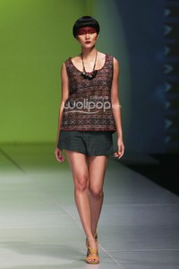 Oscar Lawalata I AM. Bazaar Fashion festival 2014. at Jakarta Convention Center. Jakarta. [Foto: Mohammad Abduh/Wolipop]