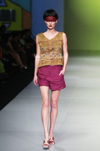 Oscar Lawalata I AM. Bazaar Fashion festival 2014. at Jakarta Convention Center. Jakarta. [Foto: Mohammad Abduh/Wolipop]