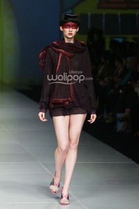 Oscar Lawalata I AM. Bazaar Fashion festival 2014. at Jakarta Convention Center. Jakarta. [Foto: Mohammad Abduh/Wolipop]