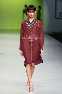 Oscar Lawalata I AM. Bazaar Fashion festival 2014. at Jakarta Convention Center. Jakarta. [Foto: Mohammad Abduh/Wolipop]