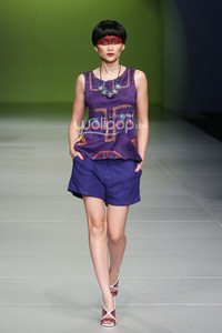 Oscar Lawalata I AM. Bazaar Fashion festival 2014. at Jakarta Convention Center. Jakarta. [Foto: Mohammad Abduh/Wolipop]