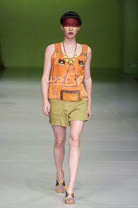 Oscar Lawalata I AM. Bazaar Fashion festival 2014. at Jakarta Convention Center. Jakarta. [Foto: Mohammad Abduh/Wolipop]