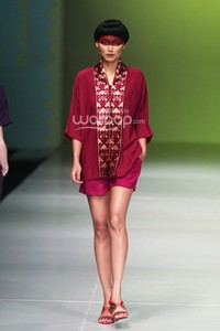 Oscar Lawalata I AM. Bazaar Fashion festival 2014. at Jakarta Convention Center. Jakarta. [Foto: Mohammad Abduh/Wolipop]