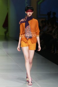 Oscar Lawalata I AM. Bazaar Fashion festival 2014. at Jakarta Convention Center. Jakarta. [Foto: Mohammad Abduh/Wolipop]