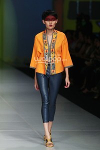 Oscar Lawalata I AM. Bazaar Fashion festival 2014. at Jakarta Convention Center. Jakarta. [Foto: Mohammad Abduh/Wolipop]