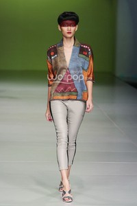 Oscar Lawalata I AM. Bazaar Fashion festival 2014. at Jakarta Convention Center. Jakarta. [Foto: Mohammad Abduh/Wolipop]