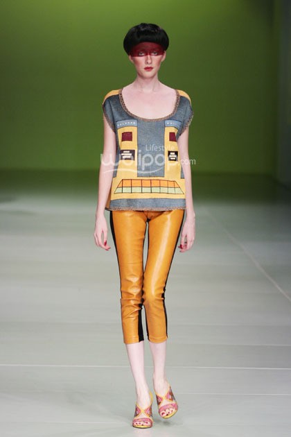 Oscar Lawalata I AM. Bazaar Fashion festival 2014. at Jakarta Convention Center. Jakarta. [Foto: Mohammad Abduh/Wolipop]