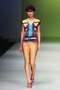 Oscar Lawalata I AM. Bazaar Fashion festival 2014. at Jakarta Convention Center. Jakarta. [Foto: Mohammad Abduh/Wolipop]