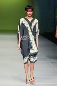 Oscar Lawalata I AM. Bazaar Fashion festival 2014. at Jakarta Convention Center. Jakarta. [Foto: Mohammad Abduh/Wolipop]