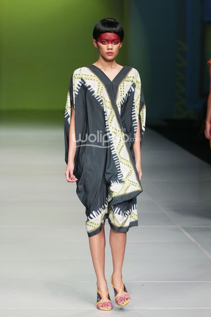 Oscar Lawalata I AM. Bazaar Fashion festival 2014. at Jakarta Convention Center. Jakarta. [Foto: Mohammad Abduh/Wolipop]