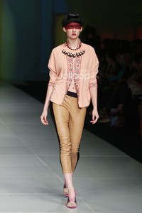 Oscar Lawalata I AM. Bazaar Fashion festival 2014. at Jakarta Convention Center. Jakarta. [Foto: Mohammad Abduh/Wolipop]