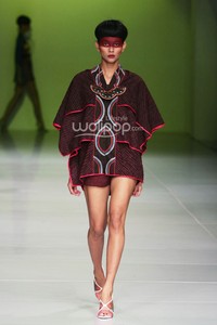 Oscar Lawalata I AM. Bazaar Fashion festival 2014. at Jakarta Convention Center. Jakarta. [Foto: Mohammad Abduh/Wolipop]