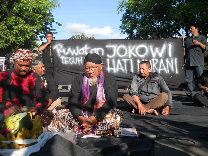 Relawan Jangkar Jokowi Gelar Ruwatan Tolak Komjen Budi Jadi Calon Kapolri