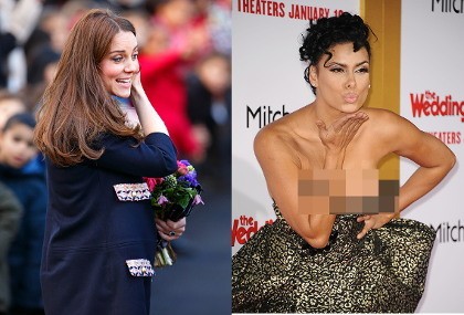 Payudara Laura Govan Ngintip, Perut Kate Middleton Makin Besar