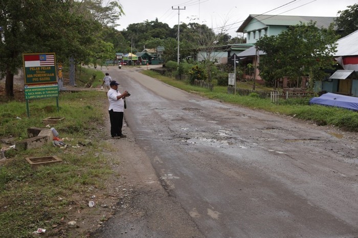 Ini Penampakan Jalan Perbatasan RI-Malaysia yang akan Disulap Jadi Tol
