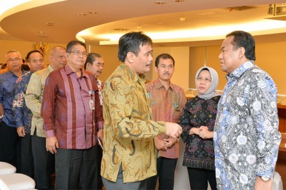 Bertemu Wagub DKI Djarot, Mendag Gobel Bahas Penertiban Minimarket di Jakarta