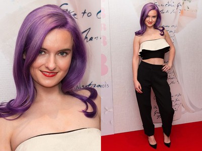 Grace Chatto Clean Bandit Eksis Berambut Ungu