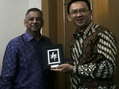 Dirut PLN Temui Ahok Bahas Kelistrikan DKI Jakarta