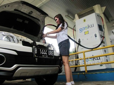 Isi Mobil Gas, Gampang, Cukup 5 Menit