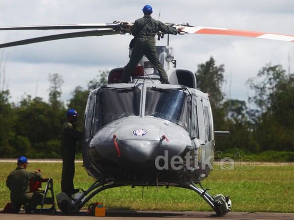 Persiapan Operasi Pengangkatan Bodi Pesawat AirAsia
