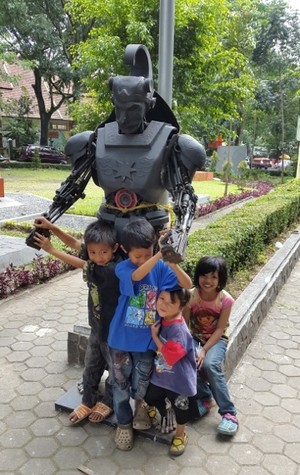 Menyedot Anggaran Rp 200 Juta, Apa Saja Fasilitas Taman Superhero Bandung?