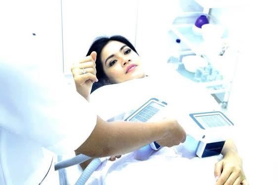 Pasca Melahirkan, Titi Kamal Buang Lemak Perut Agar Langsing