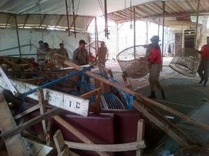 Arena Sabung Ayam Beromzet Ratusan Juta Rupiah di Semarang Digerebek