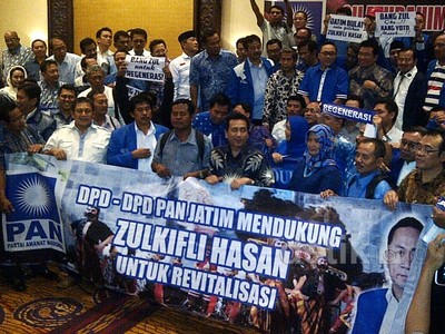 DPW dan DPD PAN se-Jawa Dukung Zulkifli Hasan