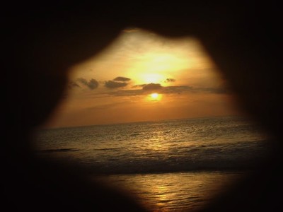 Kala Senja di Pantai Lhoknga