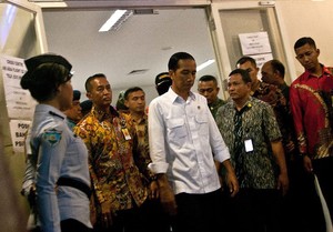 Presiden Jokowi Blusukan ke Pontianak