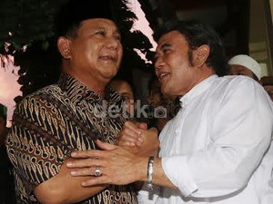 Goyang Dangdut Rhoma Irama, Tim Prabowo yang Kini Dirangkul Jokowi