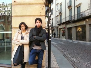 Al Ghazali Mulai Syuting Film Baru di Italia