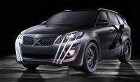 KIA memamerkan mobil hasil kolaborasi dengan Twentieth Century Fox Home Entertainment di ajang Australia Terbuka 2015. Istimewa/KIA.