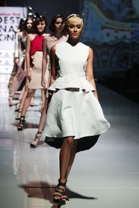 Amanda Rahardjo Fashion First. Bazaar Fashion festival 2014 at Jakarta Convention Center. Jakarta. [Foto: Mohammad Abduh/Wolipop]