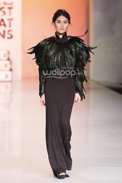 Flirt by Fabiola Aisha & Indah Kalalo Cape Town. Fashion First. Bazaar Fashion festival 2014. at Jakarta Convention Center. Jakarta. [Foto: Mohammad Abduh/Wolipop]