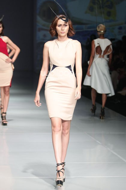 Amanda Rahardjo Fashion First. Bazaar Fashion festival 2014 at Jakarta Convention Center. Jakarta. [Foto: Mohammad Abduh/Wolipop]