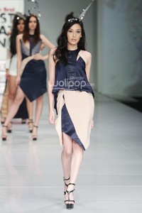 Amanda Rahardjo Fashion First. Bazaar Fashion festival 2014 at Jakarta Convention Center. Jakarta. [Foto: Mohammad Abduh/Wolipop]