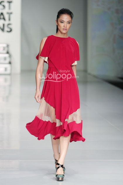 Amanda Rahardjo Fashion First. Bazaar Fashion festival 2014 at Jakarta Convention Center. Jakarta. [Foto: Mohammad Abduh/Wolipop]