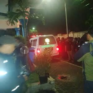 Jenazah Iptu Lubis Korban Tabrakan Maut Dibawa ke Rumah Duka