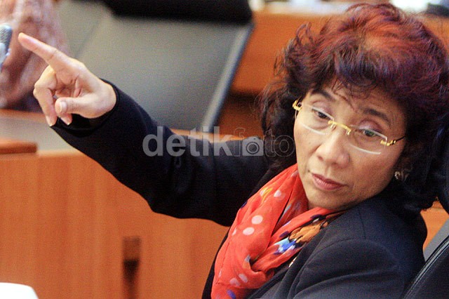 Di Depan DPR, Menteri Susi: Subsidi BBM Banyak Disalahgunakan!